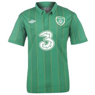 Foto 2011-12 Ireland Euro 2012 Home Football Shirt