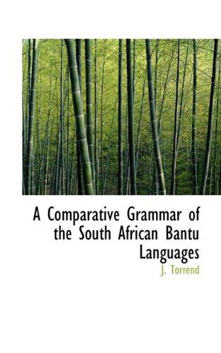 Foto A Comparative Grammar of the South African Bantu Languages