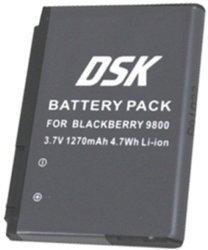 Foto batería para la blackberry 9800 - silver ht dsk, 1270mah