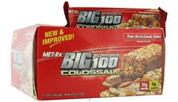 Foto Big 100 Colossal Meal Replacement Bar Peanut Butter Caramel Crunch CLEARANCE