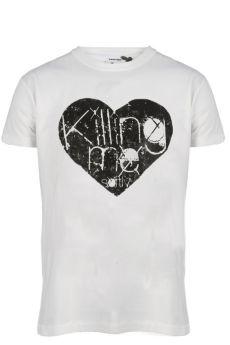 Foto Camiseta blanca con corazón
