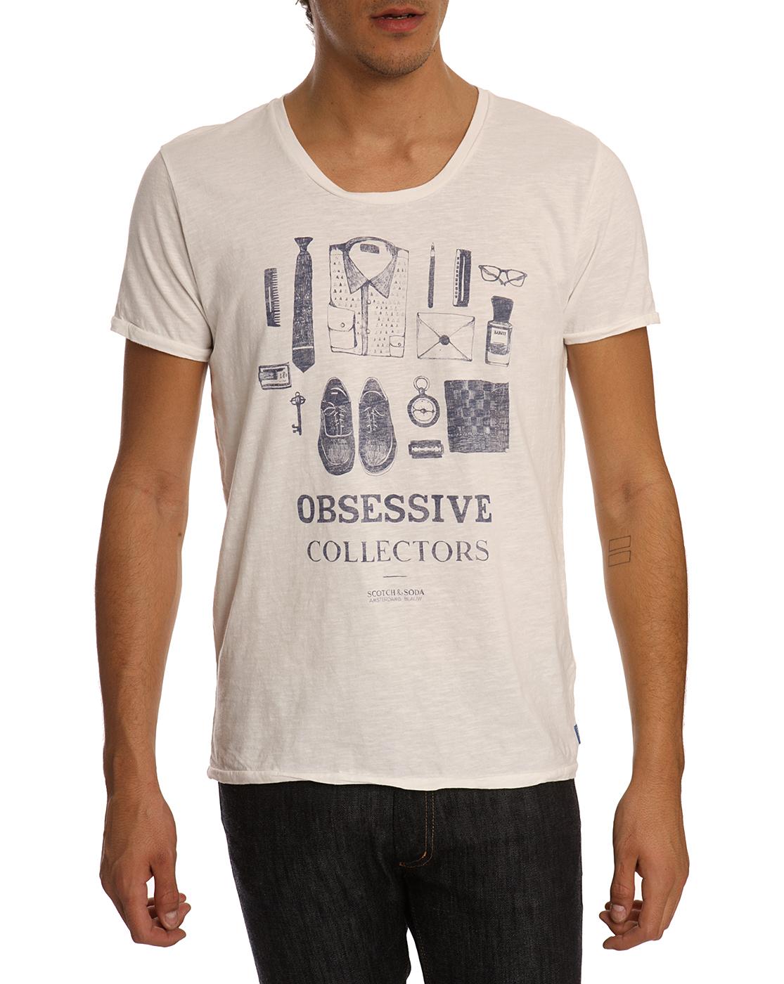 Foto Camiseta blanca Obsessive Collections