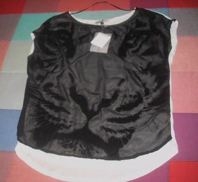 Foto Camiseta Nueva Etiquetada Pantera Negra Terciopelo York Bershka Style Talla L