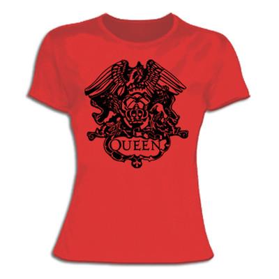 Foto Camiseta Queen Escudo Tallas Xl - L - M - S Freddie Mercury No Cd Poster Mujer 1