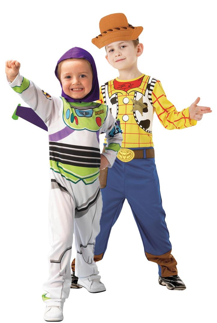 Foto Disfraz infantil de pareja de Woody y Buzz Lightyear de Toy Story -Disney Pixar TM