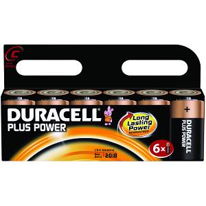 Foto Duracell Plus Power tipo C (paquete de 6) (MN1400B6)