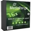 Foto Dvd+r mediarange 16x slimcase pack 5 - 4.7gb 16x - mr419