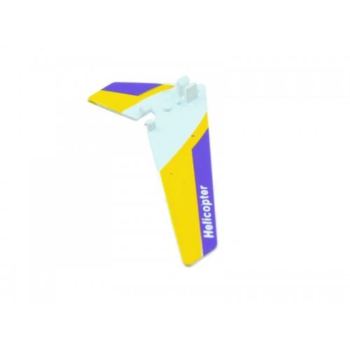 Foto Great Wall 020 Verticle Tail Blade (Purple + Yellow) RC-Fever