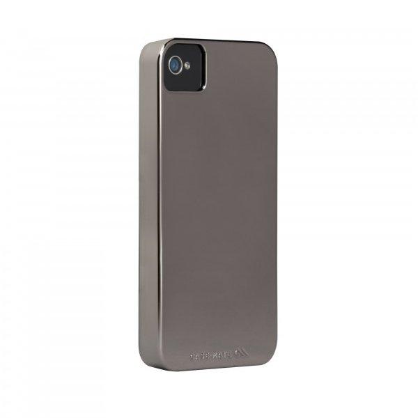 Foto iphone 4 hardcase barely there plata metalizado - case mate