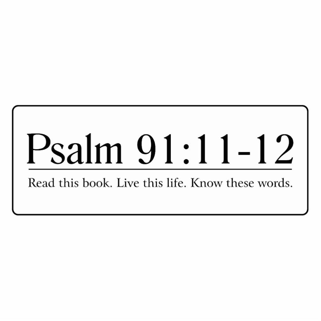 Foto Lea el 91:11 del salmo de la biblia - 12 Esculturas Fotograficas