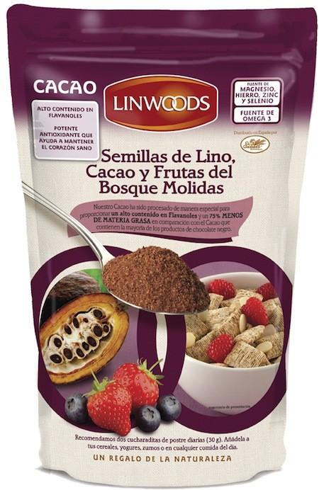 Foto Linwoods Semillas Lino-Cacao-Frutas del Bosque 360g