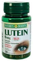 Foto Luteína 6 mg (Carotenoide, Antioxidante) 50 perlas