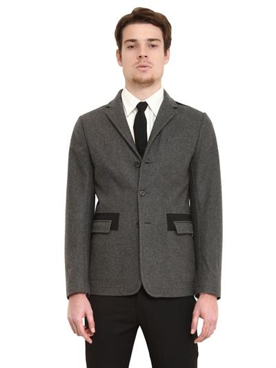 Foto marni chaqueta de felpa de lana