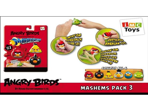 Foto Mashems pack 3 angry birds 35089