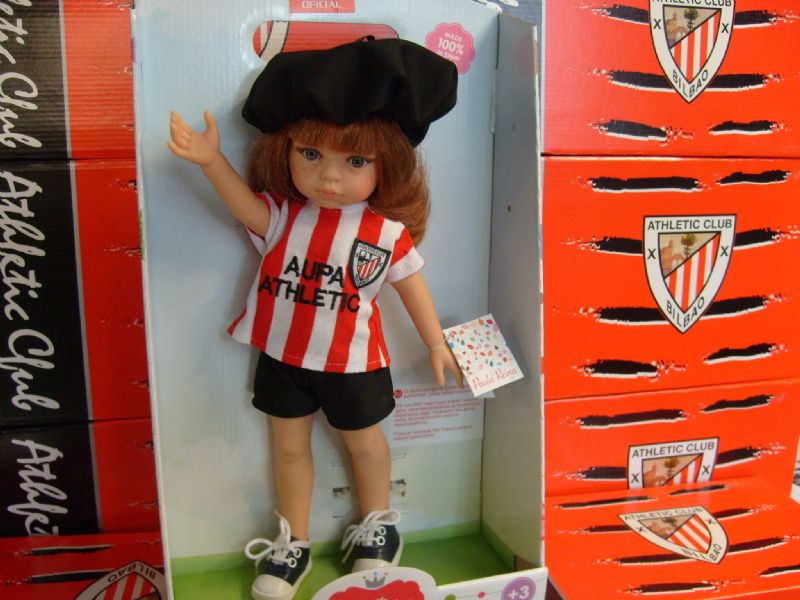 Foto Muñeca modelo del Athletic Club de Bilbao.