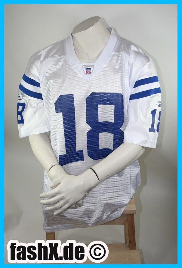 Foto NFL Indianapolis Colts 18 Peyton Manning XL camiseta Reebok