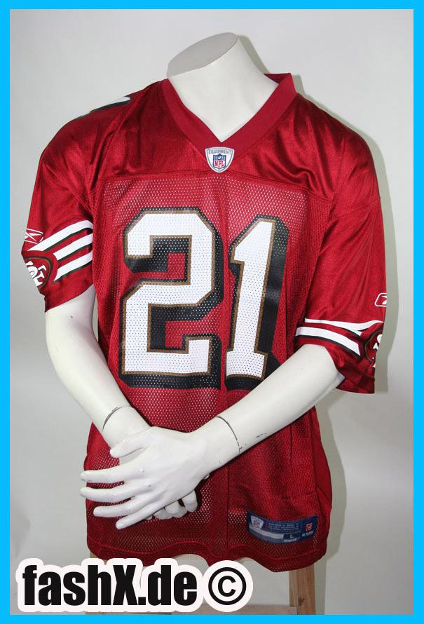 Foto NFL San Francisco 49er camiseta talla adulto L Reebok Gore