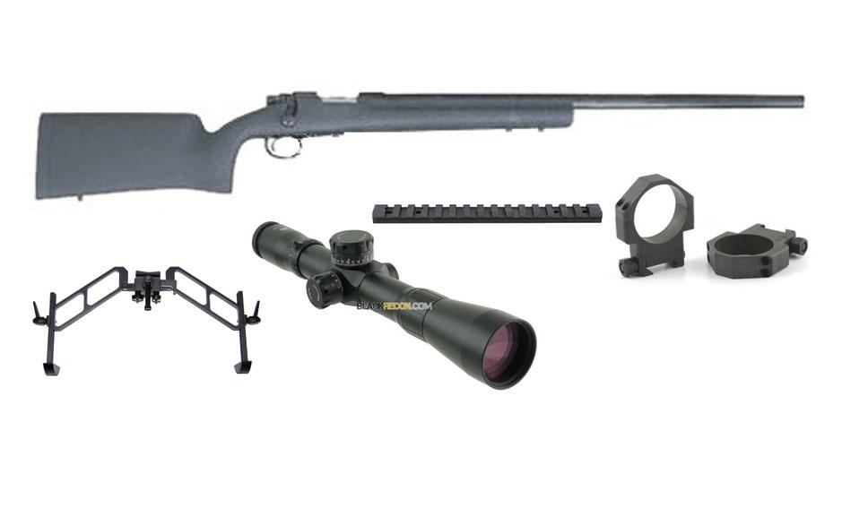 Foto Pack Sniper 2: Rifle Remington 40-XB .308 + visor IOR Terminator +...