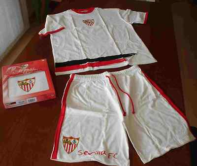 Foto Pijama Hombre Corto Sevilla Futbol Club  Producto Oficial. Ofertón