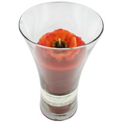 Foto Poppy & Nectar Scented By Poppy & Nectar Scented Red Poppy Flower Vase