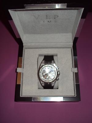 Foto Reloj Vip Time Italy Vp03000 Cron Unisex Nuevo Original
