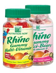 Foto Rhino Calci-Bears Con Vitamina D Y Rhino Multi-Vitaminas