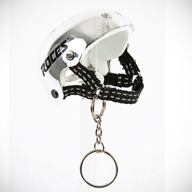 Foto Roces Mini Helmet Keyring Silver