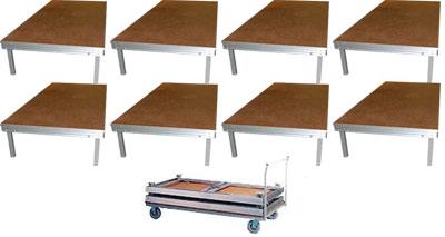 Foto Stairville Stage Table Bundle Indoor