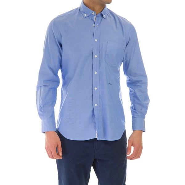 Foto Tenkey - Camisa azul con bolsillo.