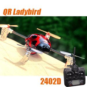 Foto Walkera QR ladybird con 2402D Quadricóptero RC 6-ejes y giroscopi...