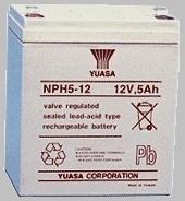 Foto Yuasa NPH5-12 - valve regulated lead acid