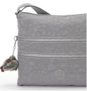 Foto 


bolso plano bandolera kipling basic alvar k13335 gris m

