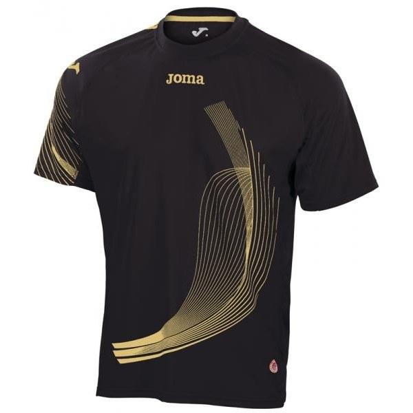 Foto 
Camiseta joma running Elite II Man: Negro 6-8 manga corta



