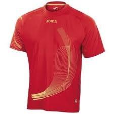 Foto 
Camiseta joma running Elite II Man: Rojo 6-8 manga corta



