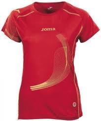 Foto 
Camiseta joma running Elite II Mujer: Rojo 6-8 manga corta




