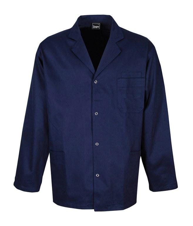 Foto 
Chaqueta industrial presiones doble costura: Azulina s



