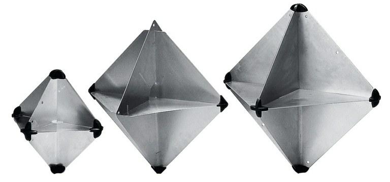 Foto 
Reflectores radar tipo octaedro: Pequeño



