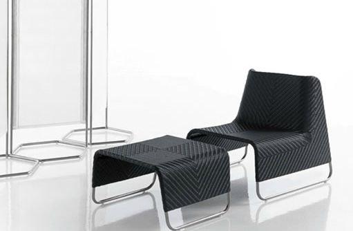 Foto 
Sillón + Banqueta - Air Chairs: Blanca beig claro



