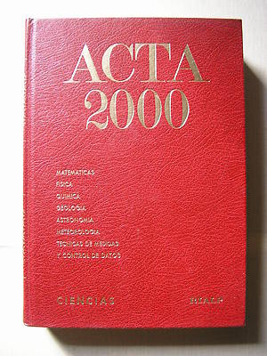 Foto +++acta 2000. Sistematica 