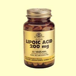 Foto Ácido Alfa Lipoico 200 mg - Solgar - 50 cápsulas vegetales