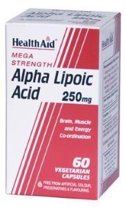 Foto Ácido Alfa-Lipoico 250 mg (antioxidante) 60 cápsulas