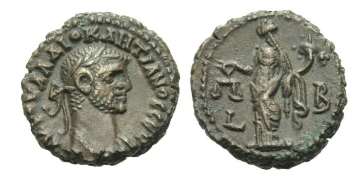 Foto Ägypten/Alexandria Tetradrachme 285 286