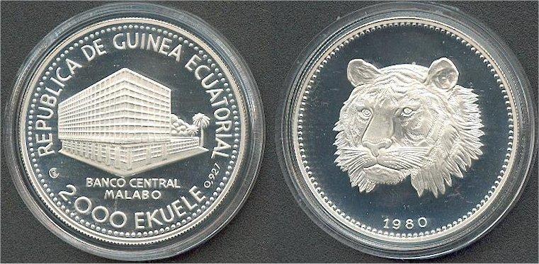 Foto Äquatorial Guinea 2000 Ekuele 1980