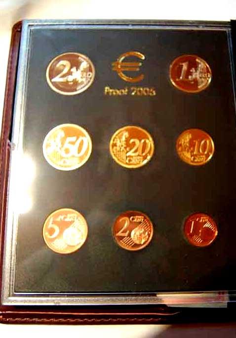 Foto Österreich 10 Cent Kursmünze, seltenes Jahr ! 2003
