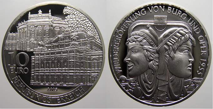 Foto Österreich 10 Euro 2005