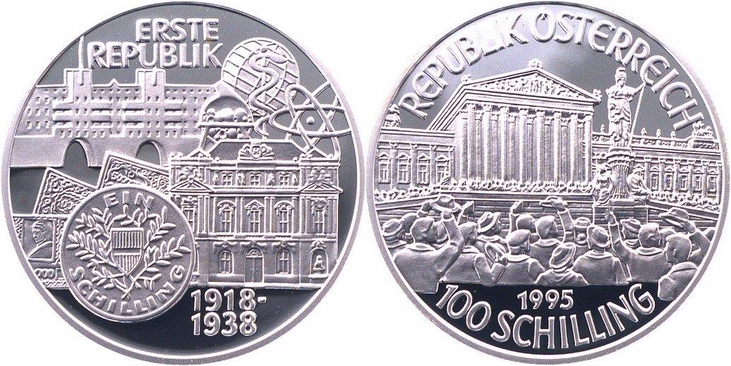Foto Österreich 100 Schilling 1995