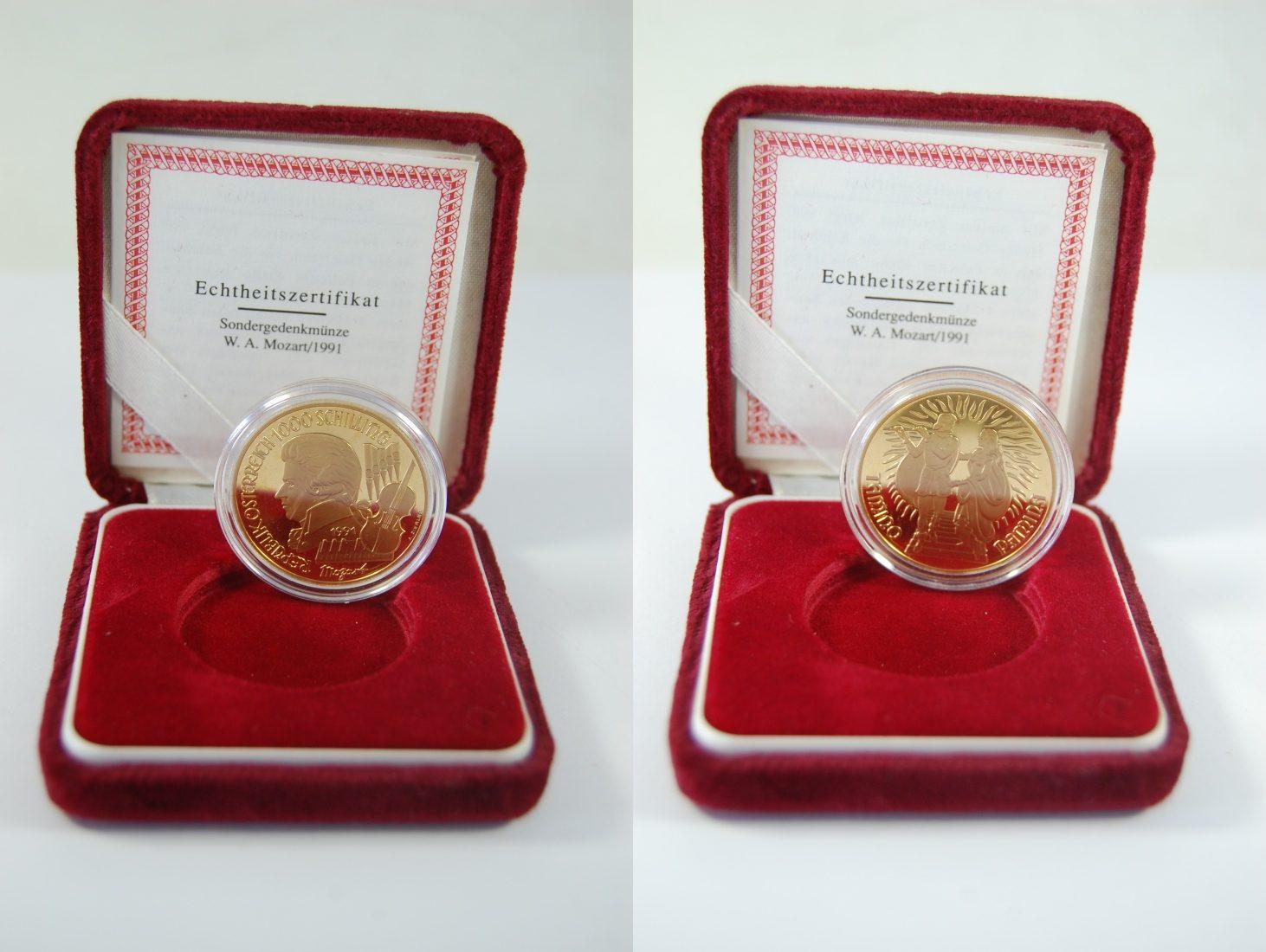 Foto Österreich 1000 Schilling 1991