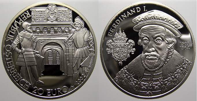 Foto Österreich 20 Euro 2002