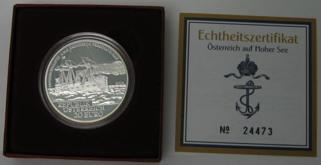 Foto Österreich 20 Euro 2004