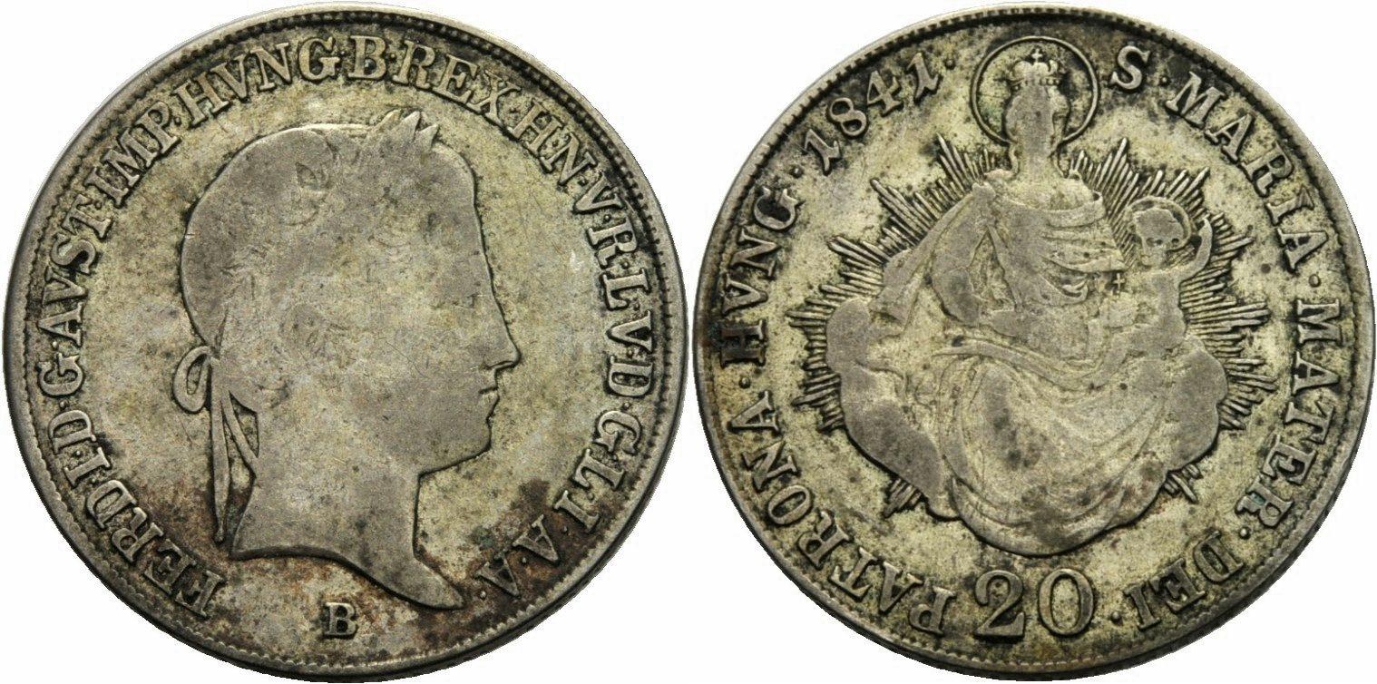 Foto Österreich 20 Kreuzer 1841